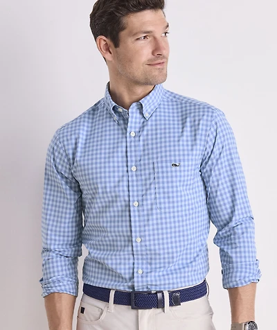 Topsail Gingham Featherweight Performance Shirt