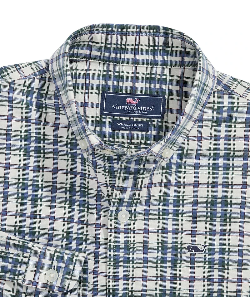 OUTLET Boys' Twill Plaid Shirt