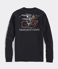 Headless Horseman Whale Long-Sleeve Pocket Tee