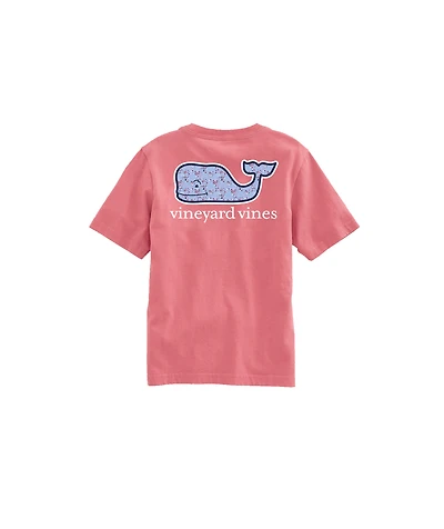 OUTLET Kids' Americana Whale Short-Sleeve Pocket Tee