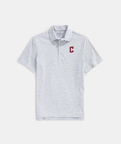Cleveland Guardians Winstead Stripe Sankaty Polo
