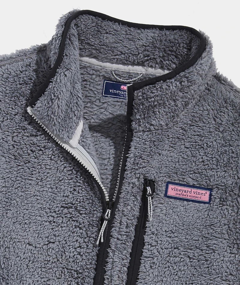 New England High-Pile Fleece Vest