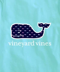 OUTLET Girls' Multi Whale Short-Sleeve Pocket Tee