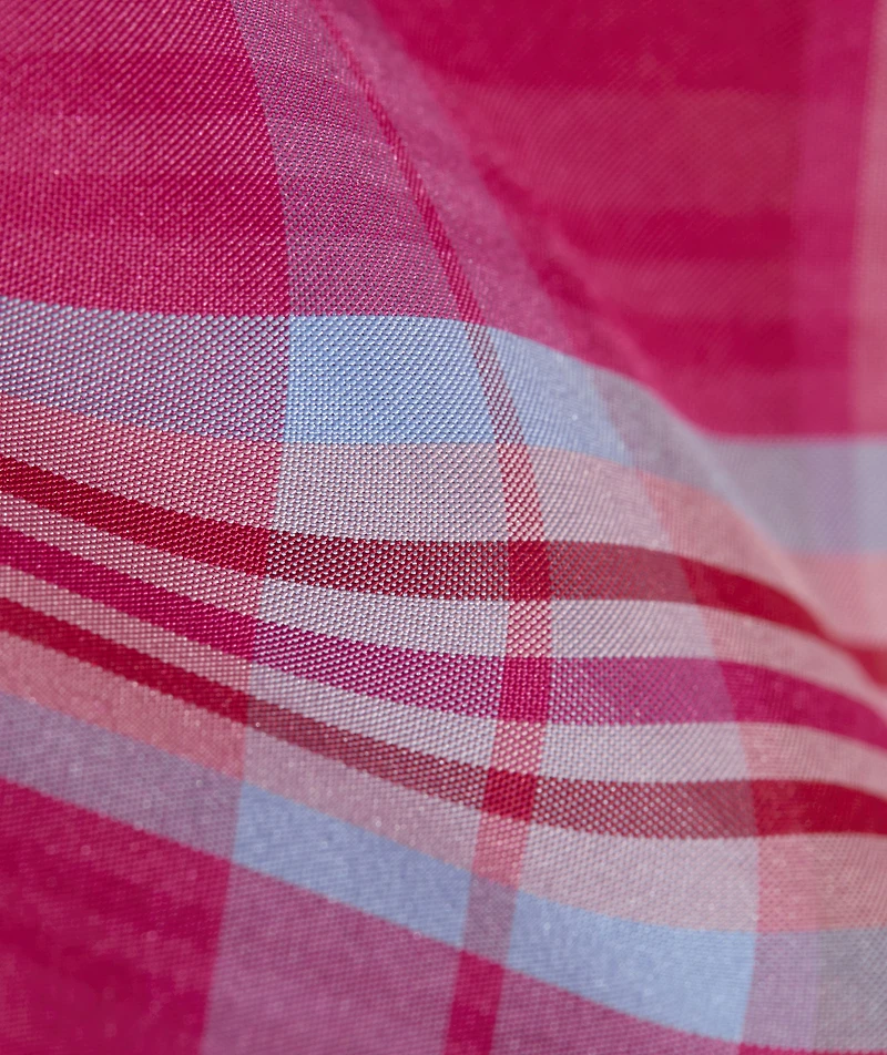 Taffeta Tie-Waist Shirtdress