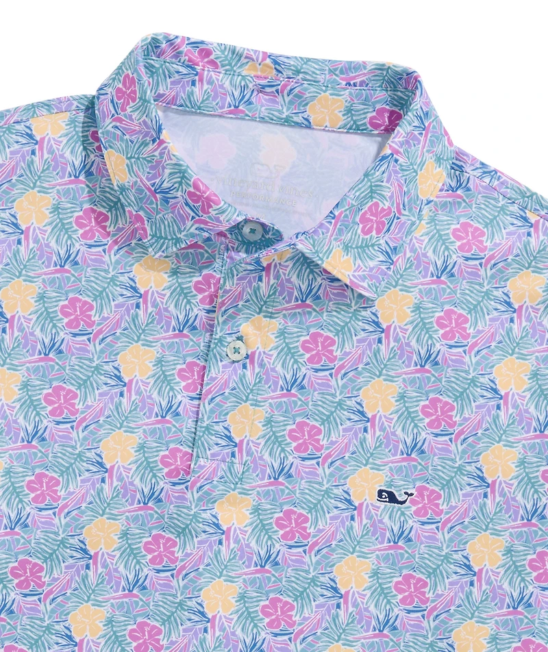 OUTLET Gulf Tropical Performance Polo