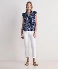 Adare Pintuck Top