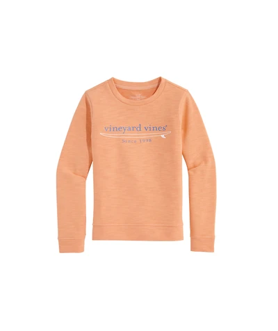 OUTLET Boys' Surfboard Slub Crewneck