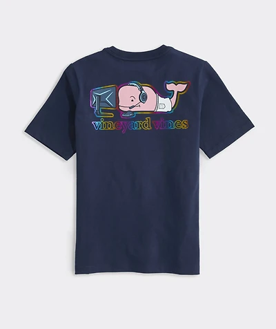Boys' Gamer Whale Short-Sleeve Pocket Tee
