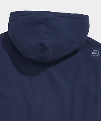 Grid Fleece Textured Hoodie