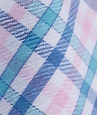 Road Town Tattersall Performance Cotton Shirt