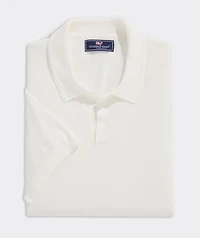 Split Collar Sweater Polo