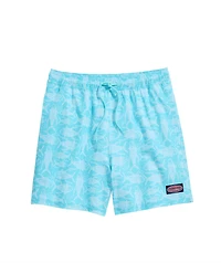 OUTLET 5 Inch Tuna Dotted Batik Chappy Swim Trunks