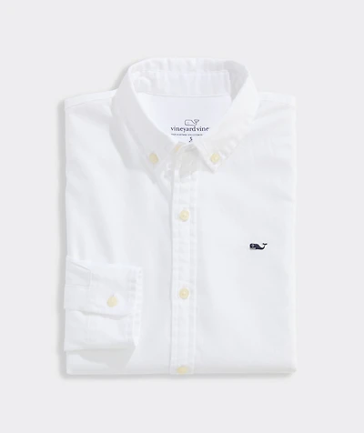 Boys' Seawall Solid Oxford Shirt