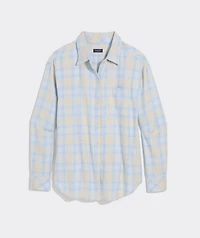Birdie Flannel Button-Down