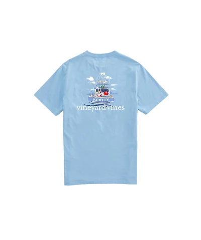 OUTLET Santa Sport Fishing Short-Sleeve Pocket Tee