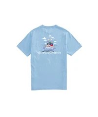 OUTLET Santa Sport Fishing Short-Sleeve Pocket Tee