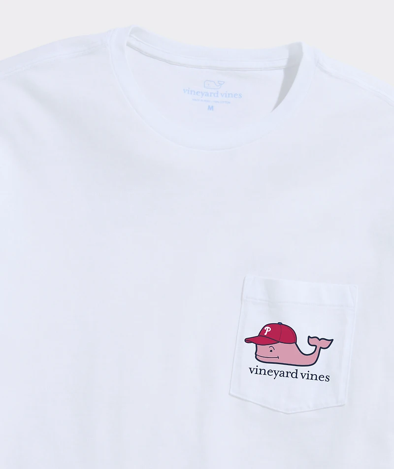 Philadelphia Phillies Whale Short-Sleeve Pocket Tee