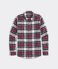 Boys' Vineyard Flannel Plaid Shirt