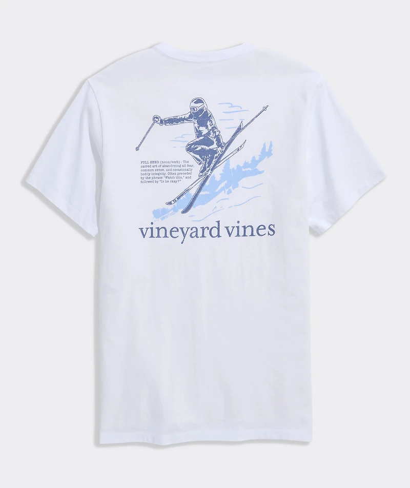 Full Send Ski Short-Sleeve Pocket Tee