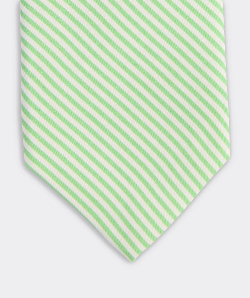 Vineyard Seersucker Silk Tie