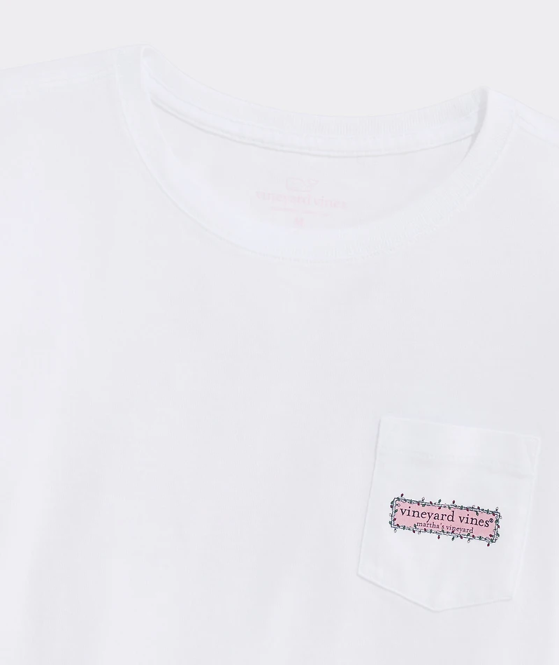 Girls' Holiday Pups Long-Sleeve Pocket Tee
