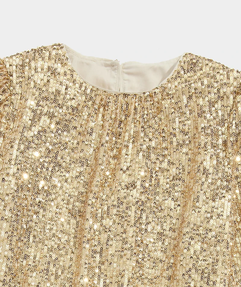 Girls' Dakota Sequin Swing Dress