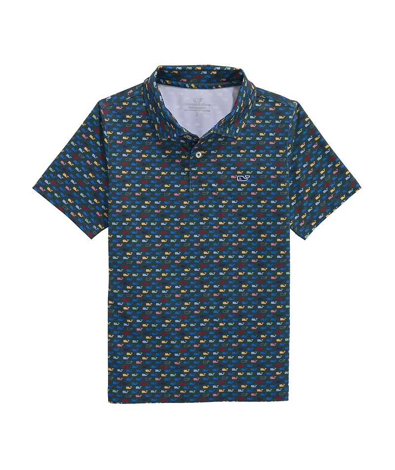 OUTLET Boys' Whale Multi Performance Polo