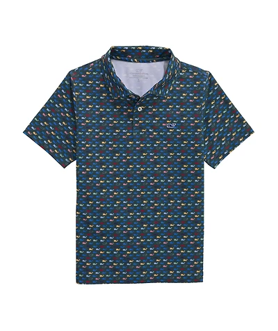 OUTLET Boys' Whale Multi Performance Polo