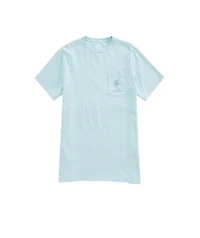 OUTLET Women's Beach Scenic Short-Sleeve Pocket Tee
