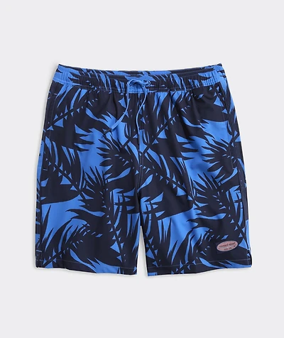 7 Inch Printed Chappy Swim Trunks