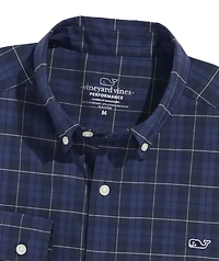 OUTLET Performance Twill Plaid Shirt