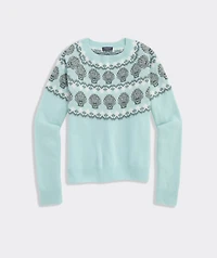 Seaspun Cashmere Shell Intarsia Sweater