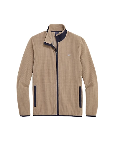 OUTLET Grid Fleece Full-Zip