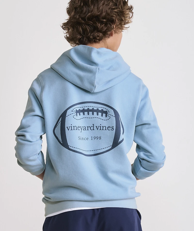 Boys' Surf Terry Football Graphic Hoodie