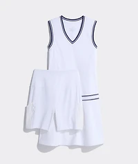 Performance Sleeveless Drop-Waist Dress