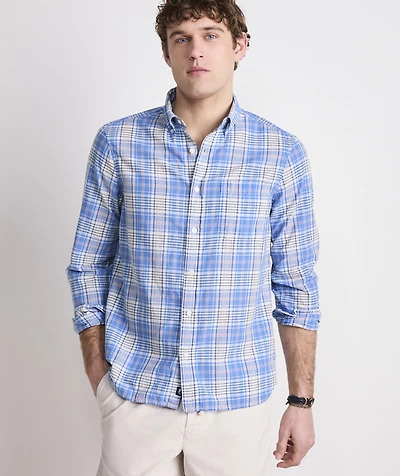 Long Bay Plaid Madras Shirt