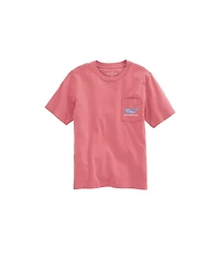 OUTLET Kids' Americana Whale Short-Sleeve Pocket Tee