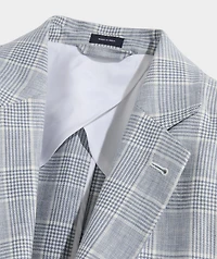 Helmsman Plaid Linen Blazer