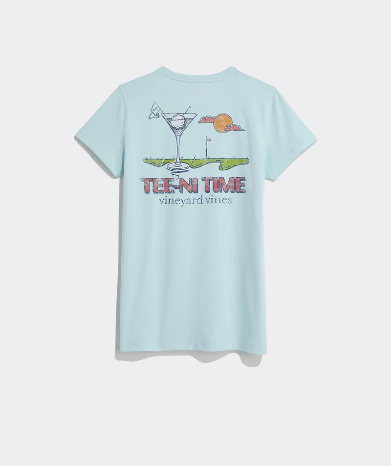 OUTLET Women's Golf Tee-ni Time Short-Sleeve Pocket Tee