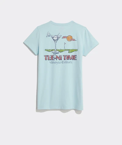 OUTLET Women's Golf Tee-ni Time Short-Sleeve Pocket Tee