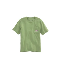OUTLET Kids' Summer Camp Whale Short-Sleeve Pocket Tee