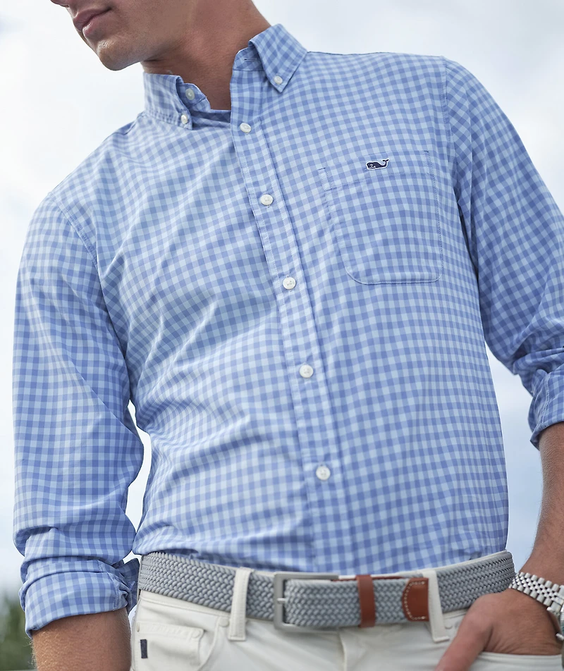Topsail Gingham Featherweight Performance Shirt