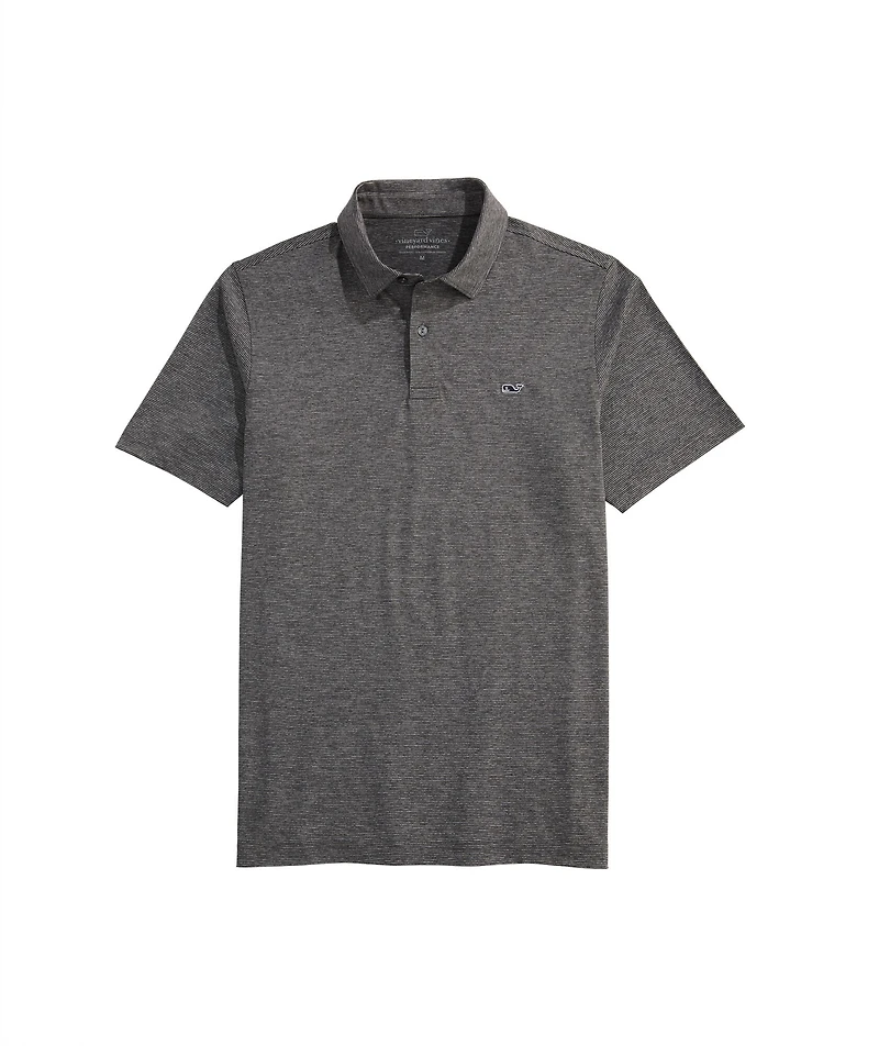 OUTLET Destin Stripe Performance Polo