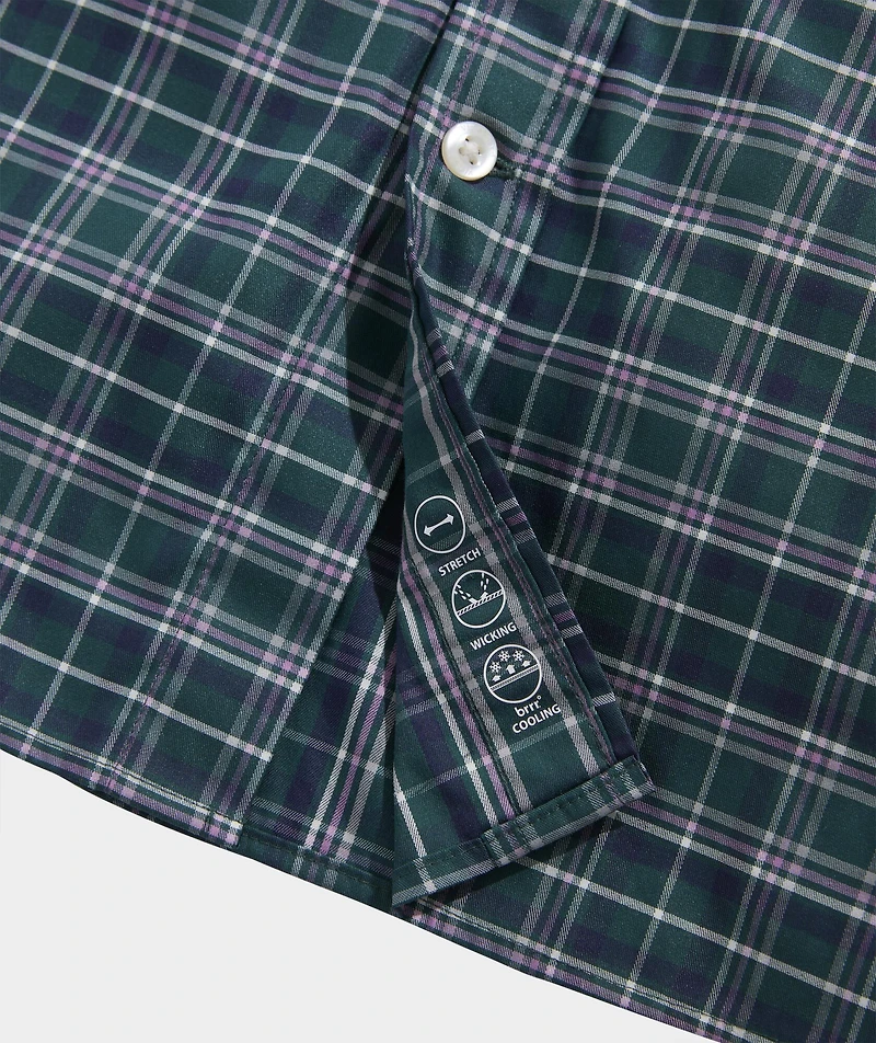 Plaid Performance Cotton Shirt