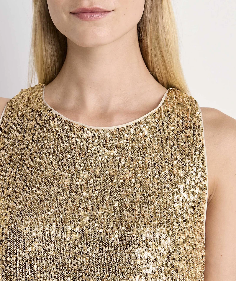 Kiki Sequin Swing Dress