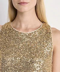 Kiki Sequin Swing Dress