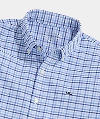 Boys' Kingston Tattersall Performance Cotton Shirt