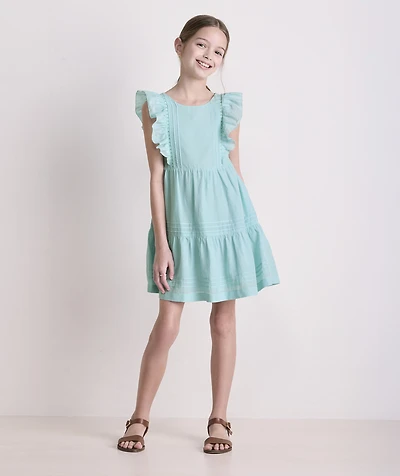 Girls' Reilly Ruffle Dress