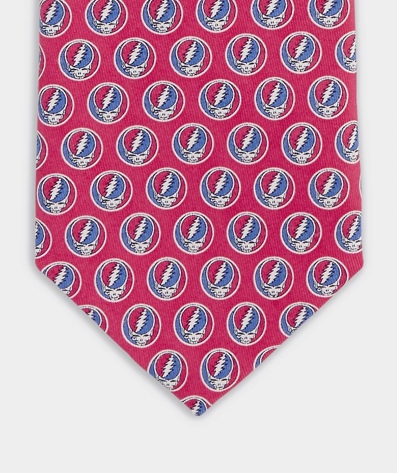 Grateful Dead x vineyard vines Stealie Silk Tie