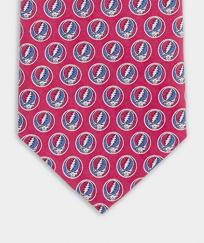Grateful Dead x vineyard vines Stealie Silk Tie